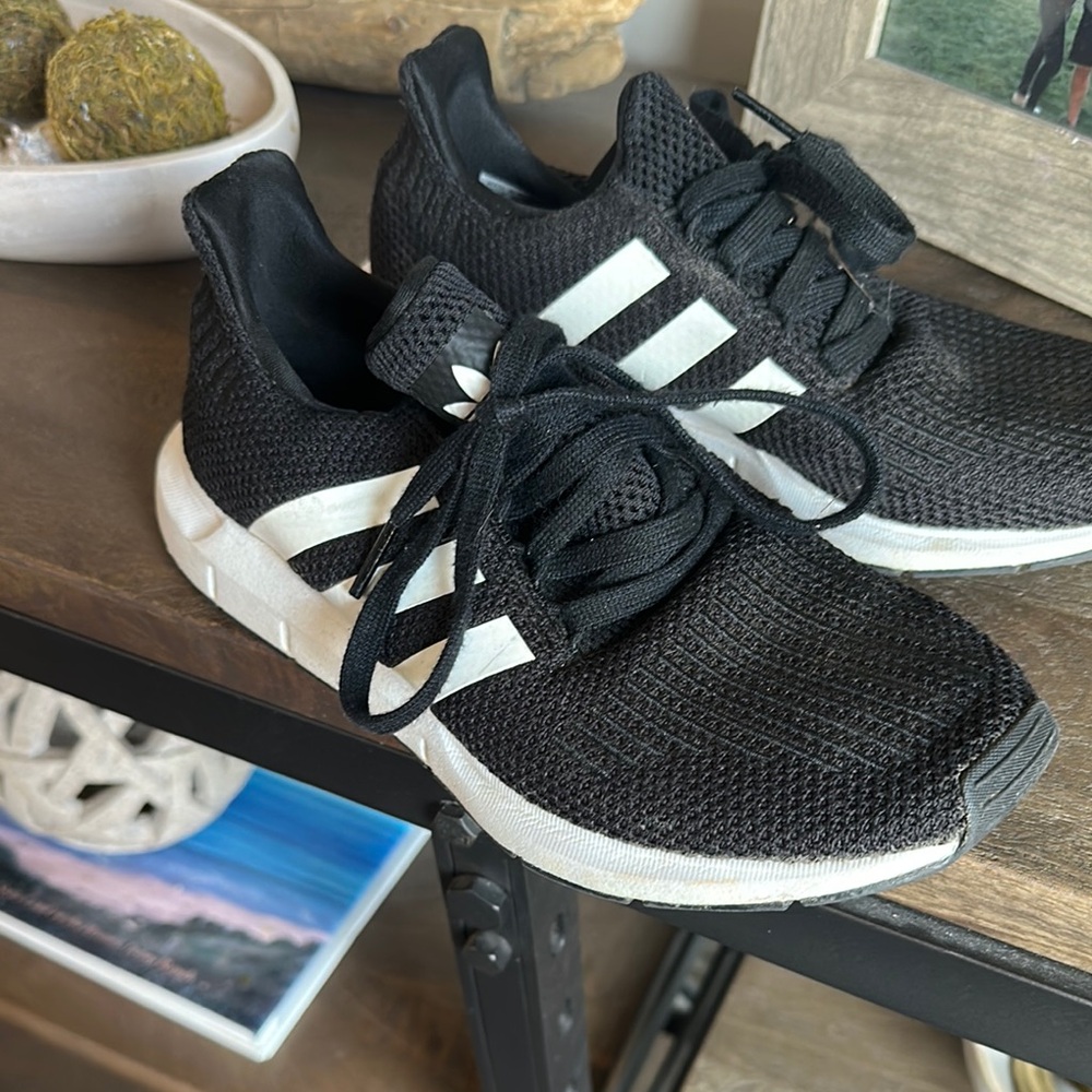 Adidas Black and White Sneakers